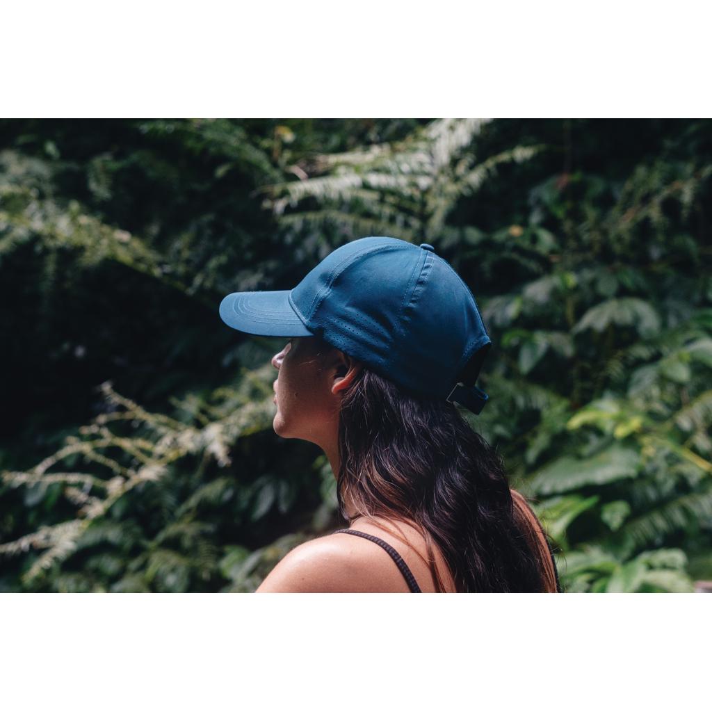 Șapcă sport din RPET, cu 6 panouri Impact AWARE™ navy