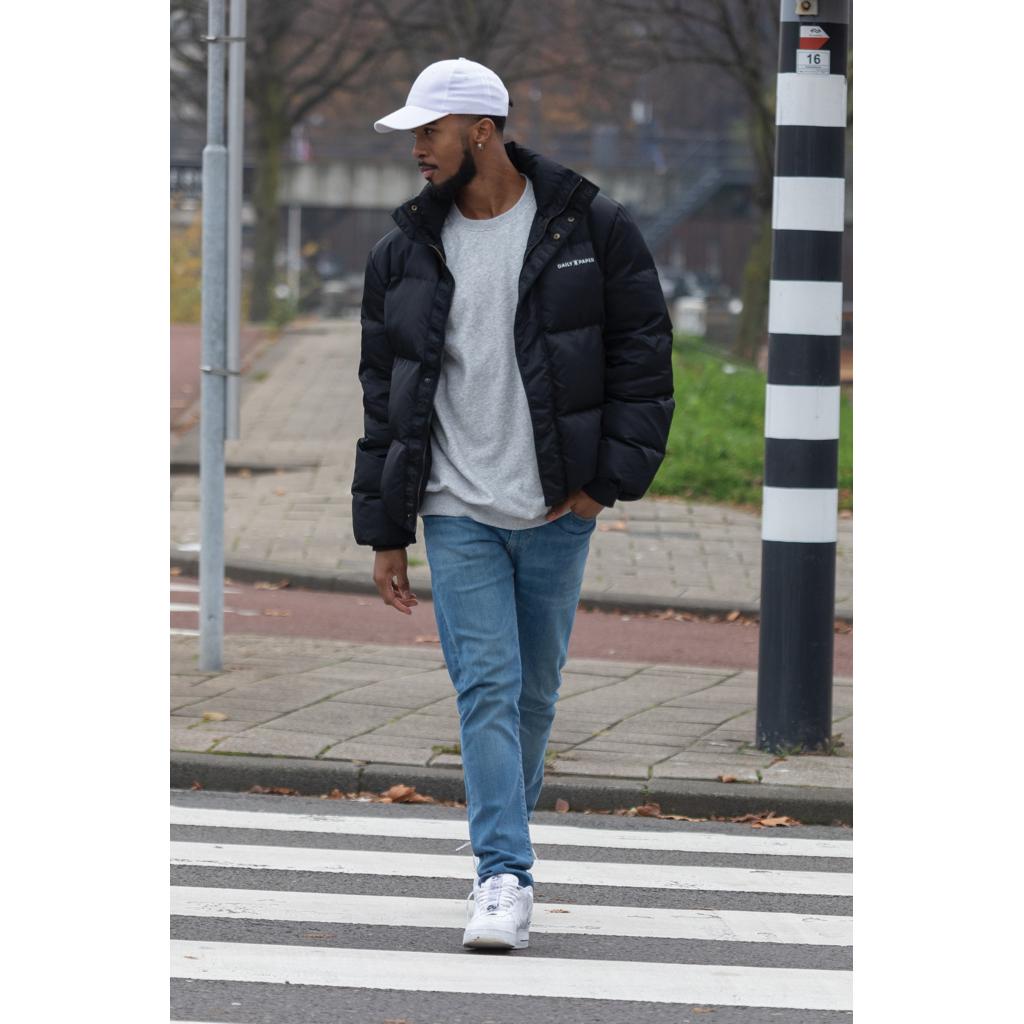 Șapcă cu 6 panouri din bumbac reciclat de 190gr, cu tracer AWARE™ Impact transparent