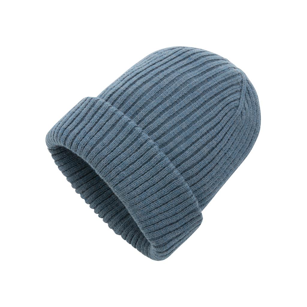 Căciulă dublu tricotată din Polylana® Impact AWARE™ blue
