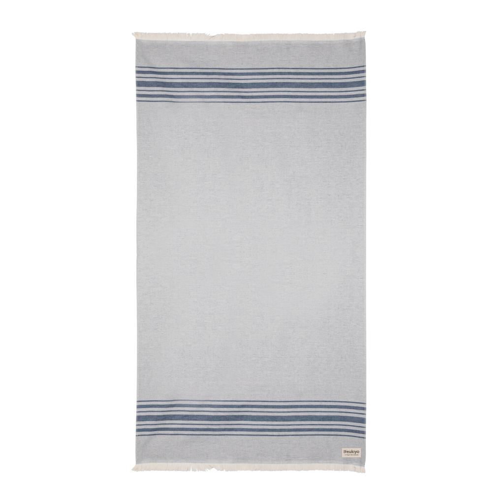 Prosop hammam 100 x 180 cm Ukiyo Yumiko AWARE™ navy