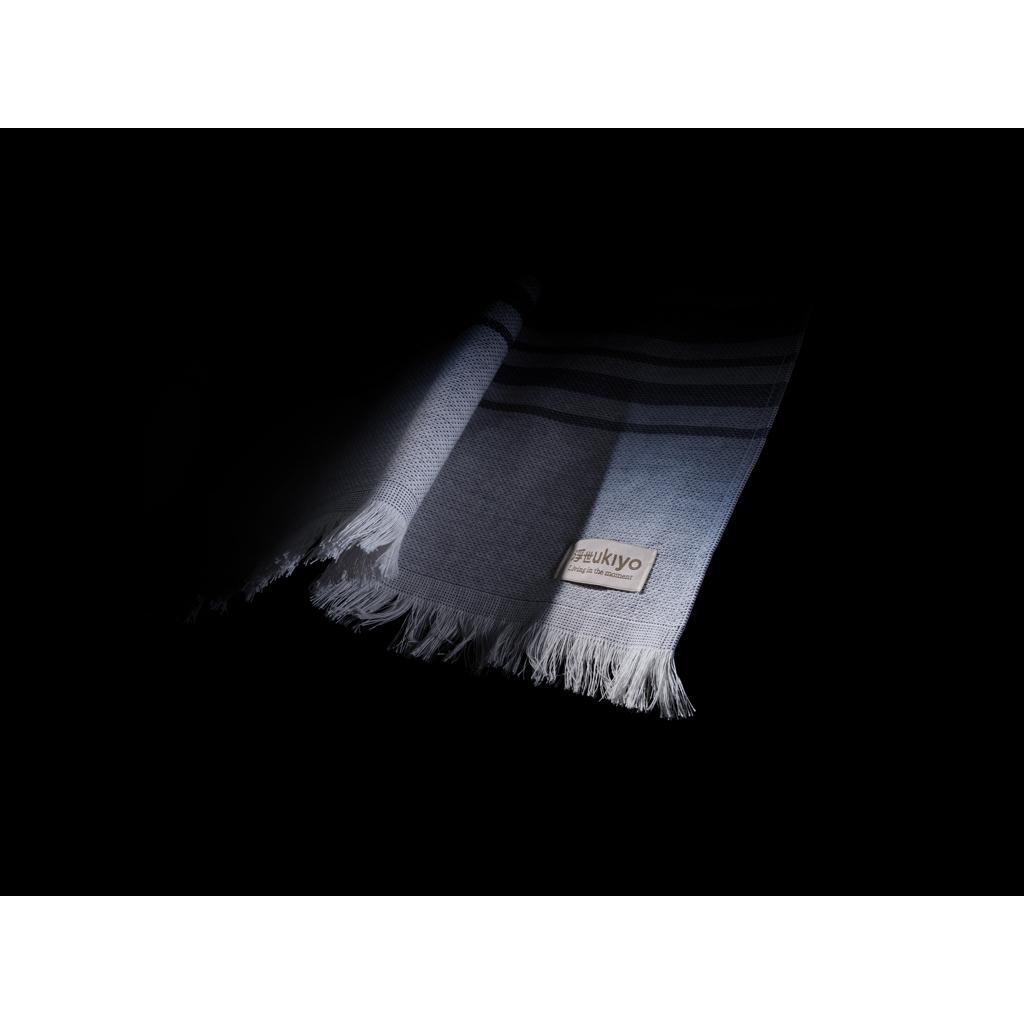 Prosop hammam 100 x 180 cm Ukiyo Yumiko AWARE™ navy