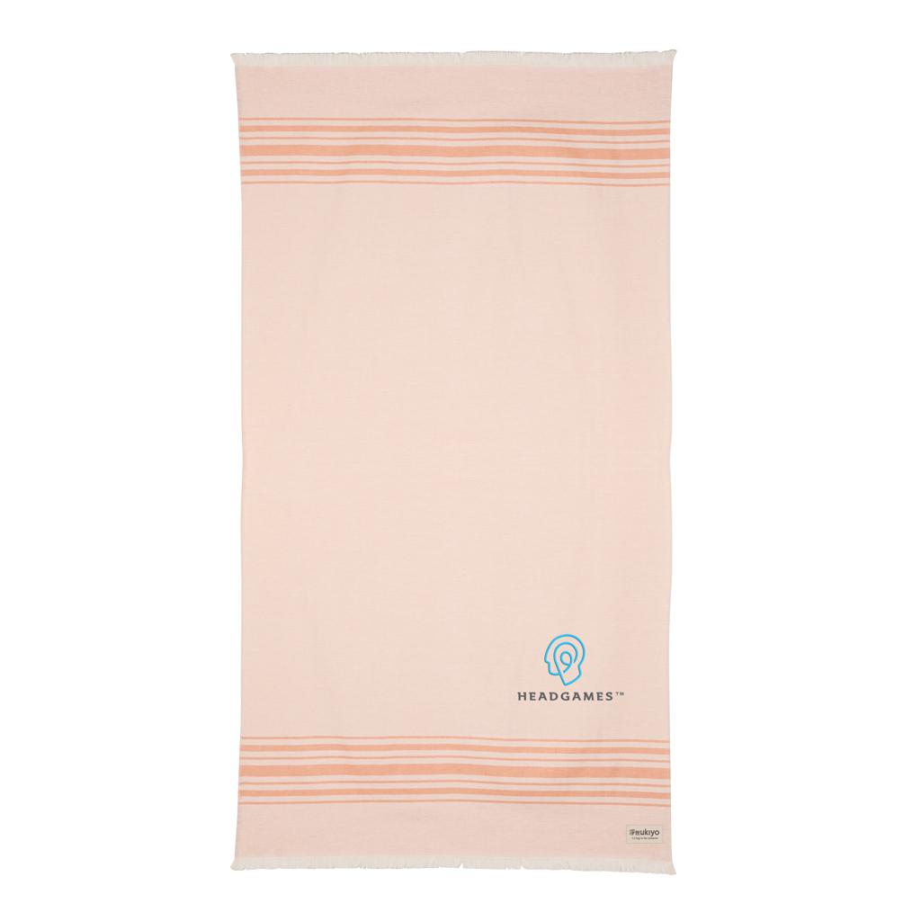 Prosop hammam 100 x 180 cm Ukiyo Yumiko AWARE™ pink