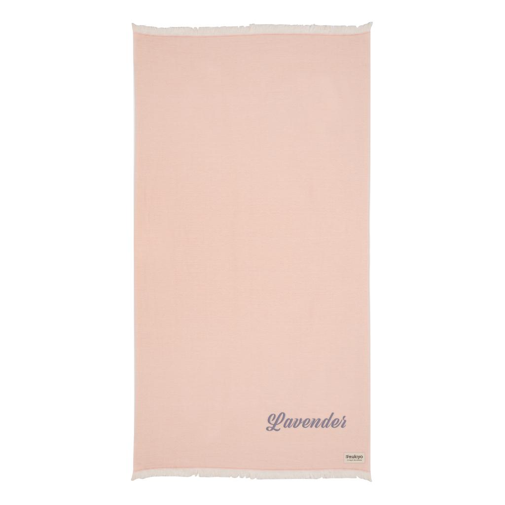 Prosop/pătură 4 anotimpuri 100 x 180 cm Ukiyo Hisako AWARE™ pink