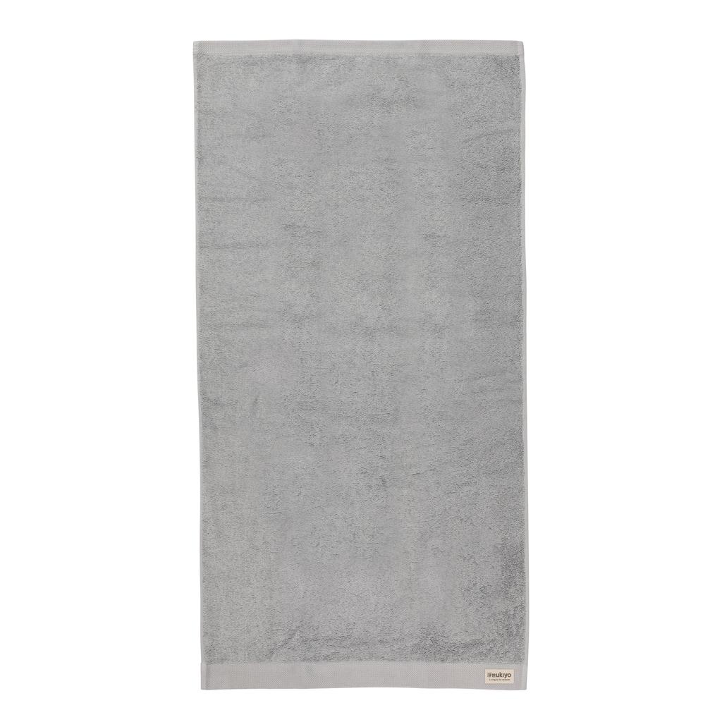 Prosop de baie  500 gsm 50 x 100 cm Ukiyo Sakura AWARE™ grey