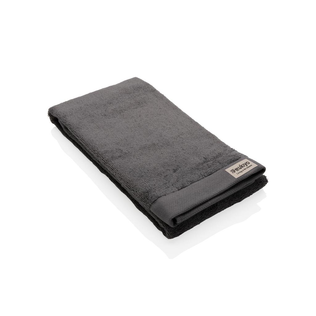 Prosop de baie  500 gsm 50 x 100 cm Ukiyo Sakura AWARE™ anthracite