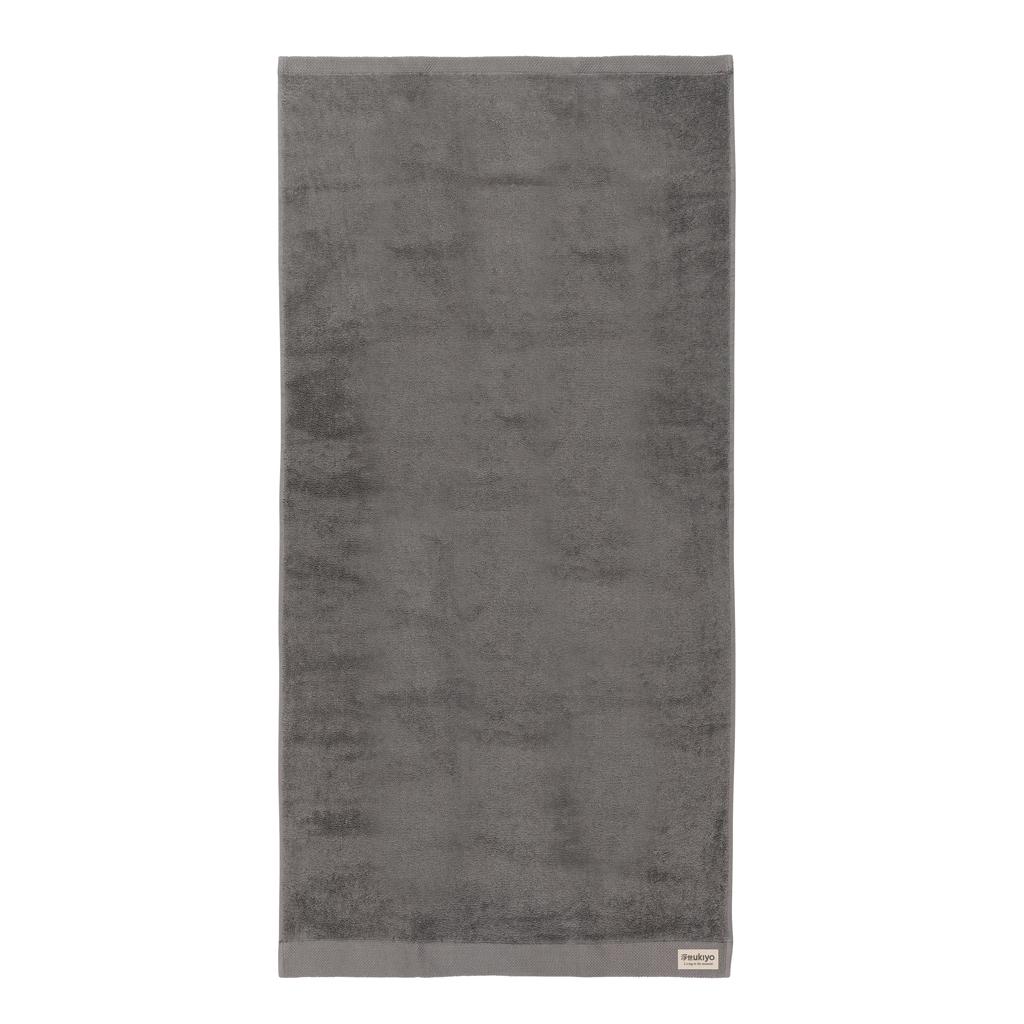 Prosop de baie  500 gsm 50 x 100 cm Ukiyo Sakura AWARE™ anthracite