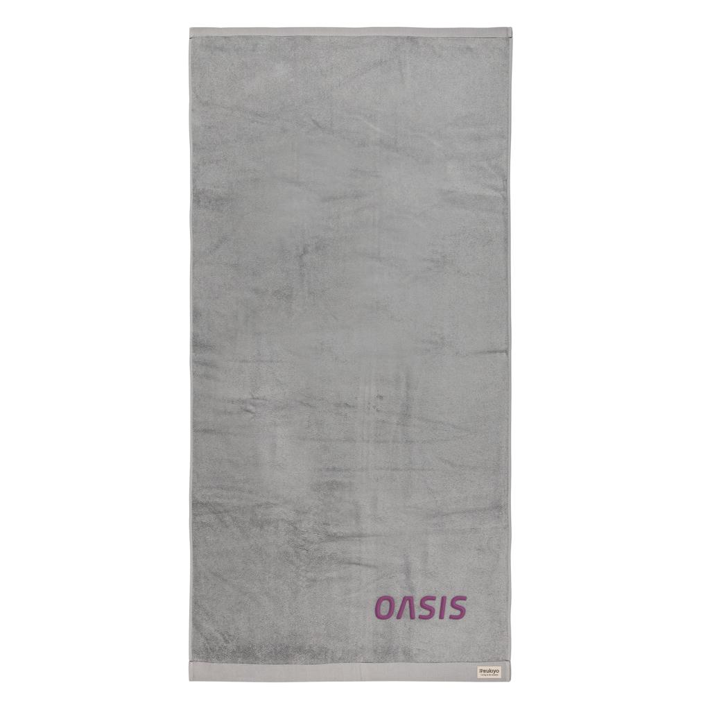 Prosop de baie 500 gsm 70 x 140 cm Ukiyo Sakura AWARE™ grey