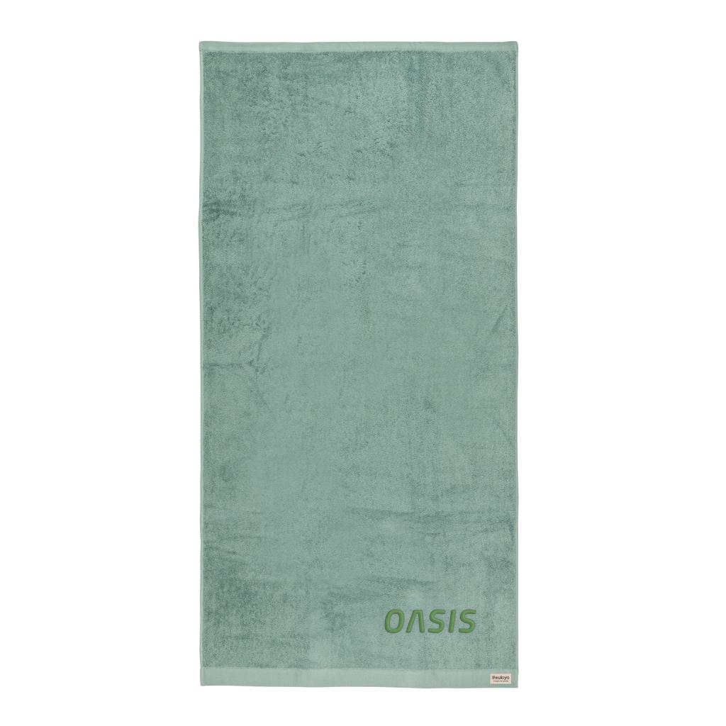 Prosop de baie 500 gsm 70 x 140 cm Ukiyo Sakura AWARE™ green