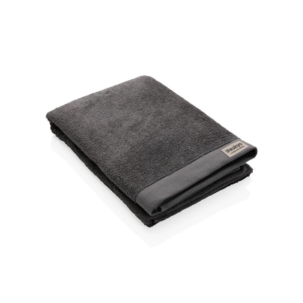 Prosop de baie 500 gsm 70 x 140 cm Ukiyo Sakura AWARE™ anthracite