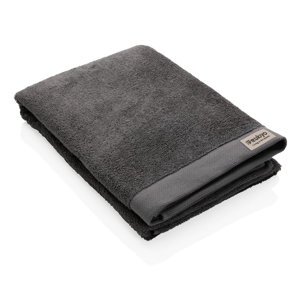 Prosop de baie 500 gsm 70 x 140 cm Ukiyo Sakura AWARE™ anthracite