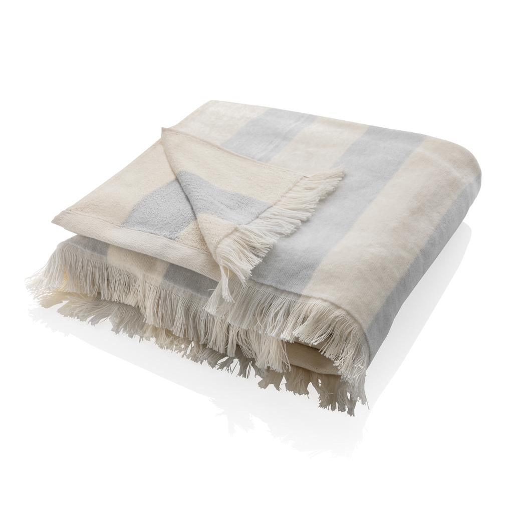 Prosop de plajă deluxe XL 100x180 cm Ukiyo Yukari AWARE™ grey