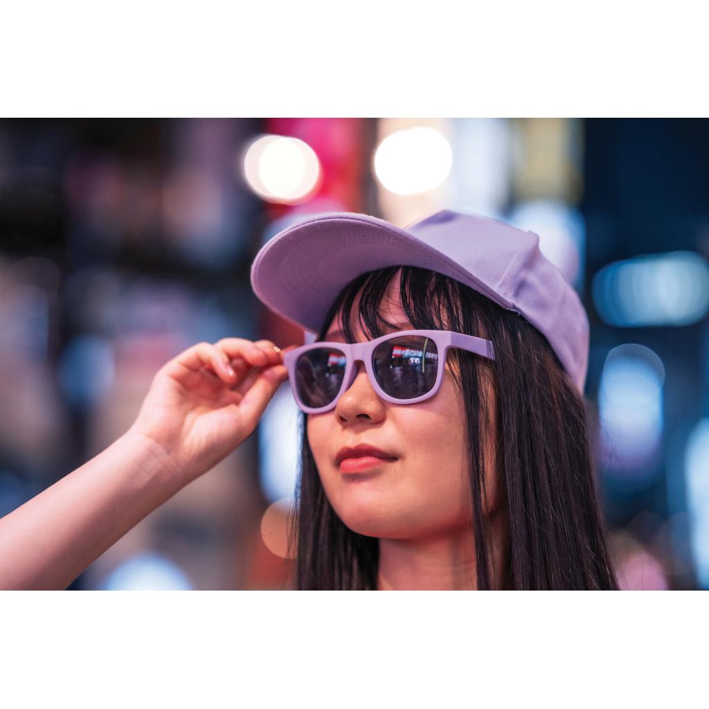 Ochelari de soare din plastic reciclat RCS purple