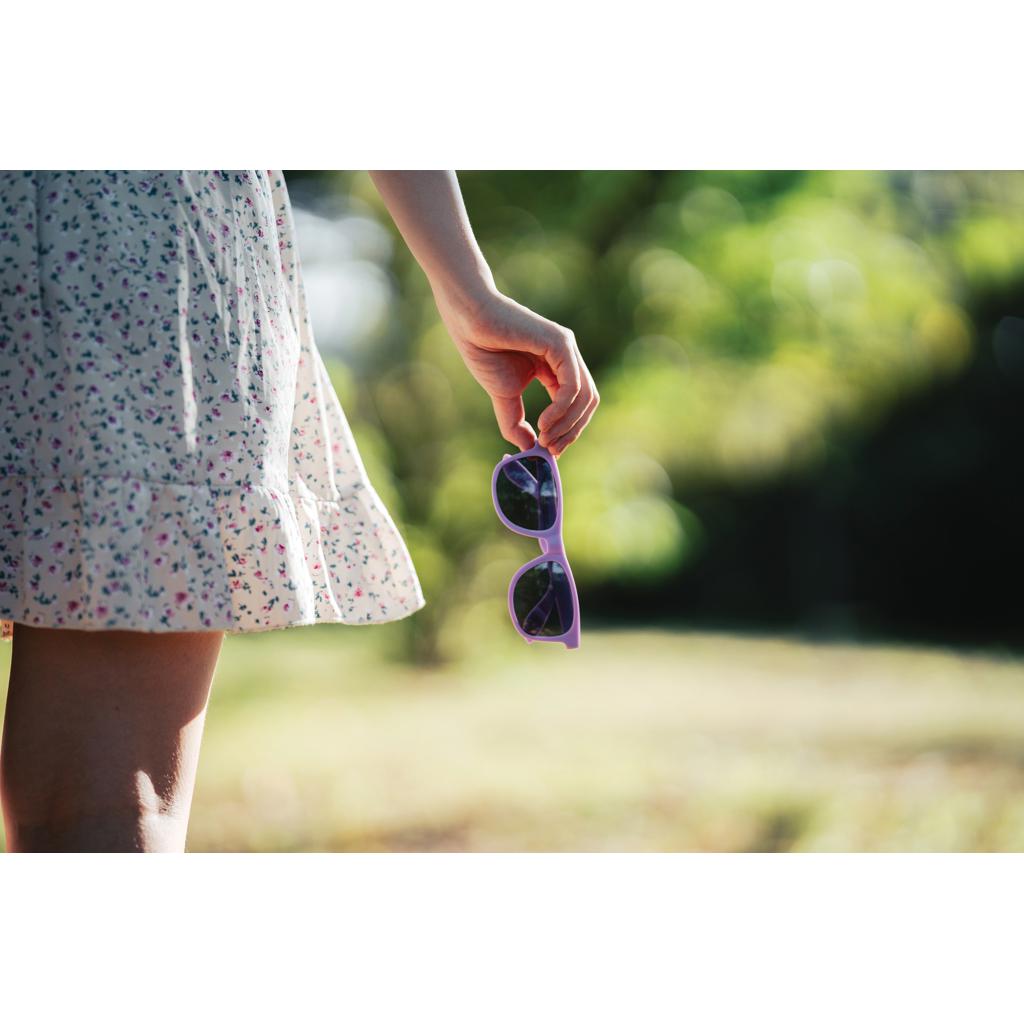 Ochelari de soare din plastic reciclat RCS purple