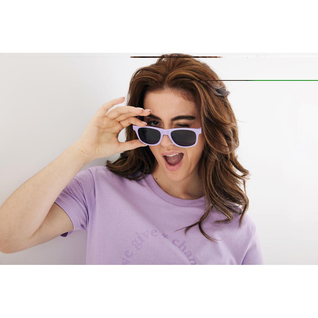 Ochelari de soare din plastic reciclat RCS purple