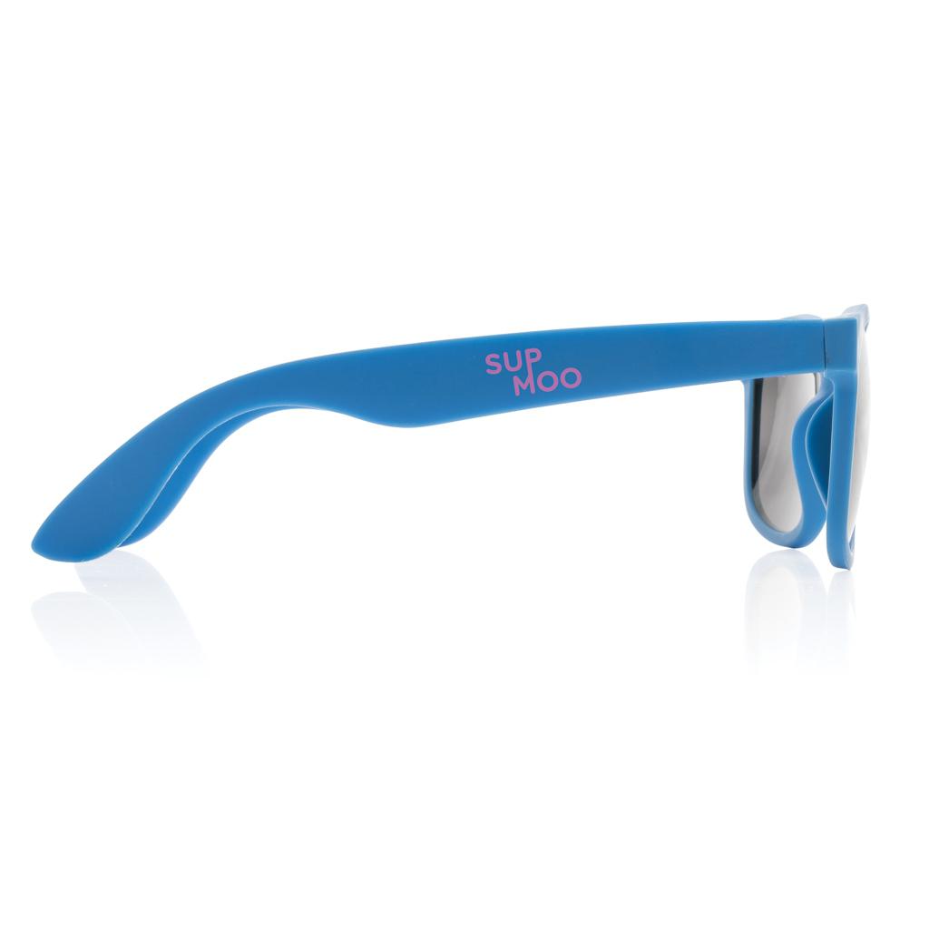 Ochelari de soare din plastic reciclat RCS blue