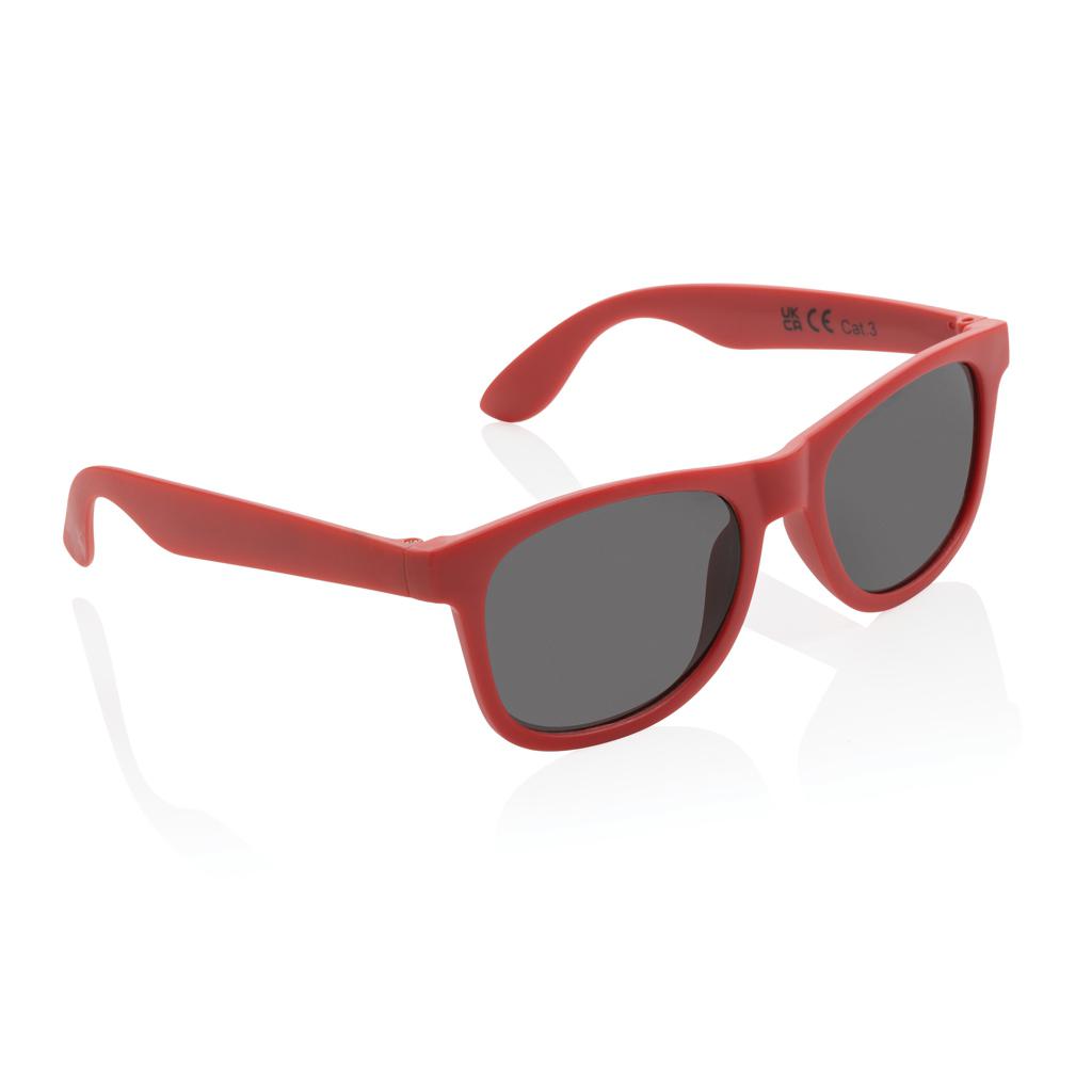 Ochelari de soare din plastic reciclat RCS red