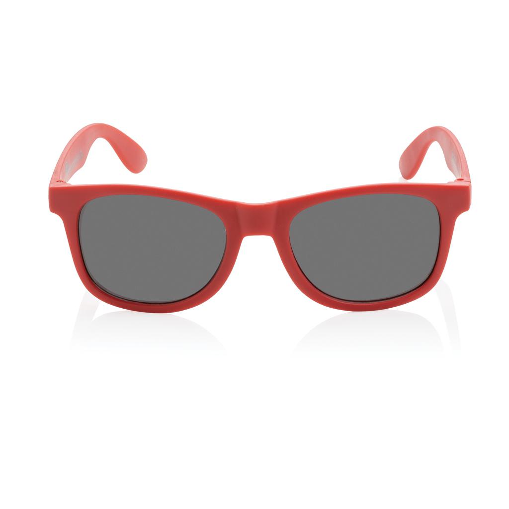 Ochelari de soare din plastic reciclat RCS red