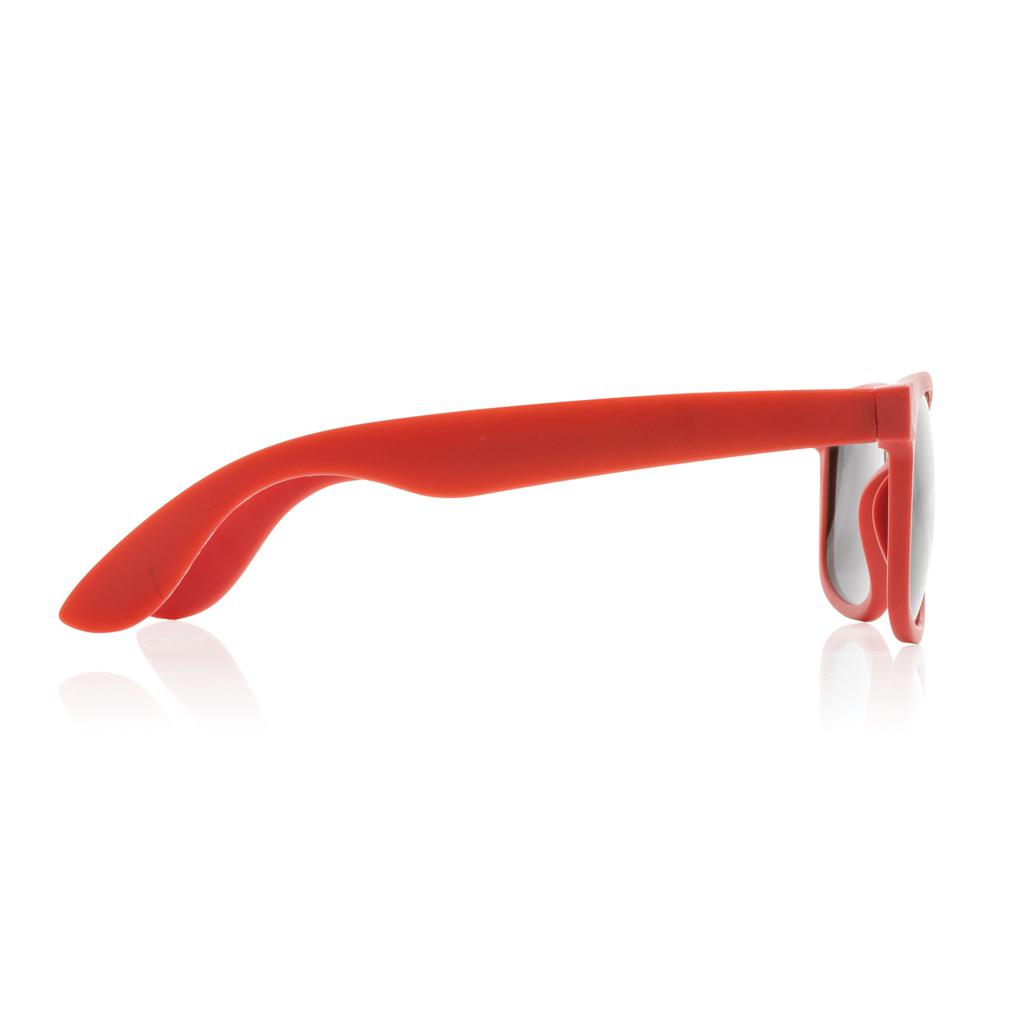 Ochelari de soare din plastic reciclat RCS red