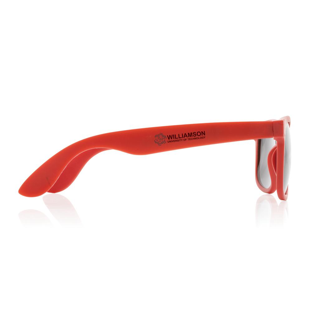 Ochelari de soare din plastic reciclat RCS red