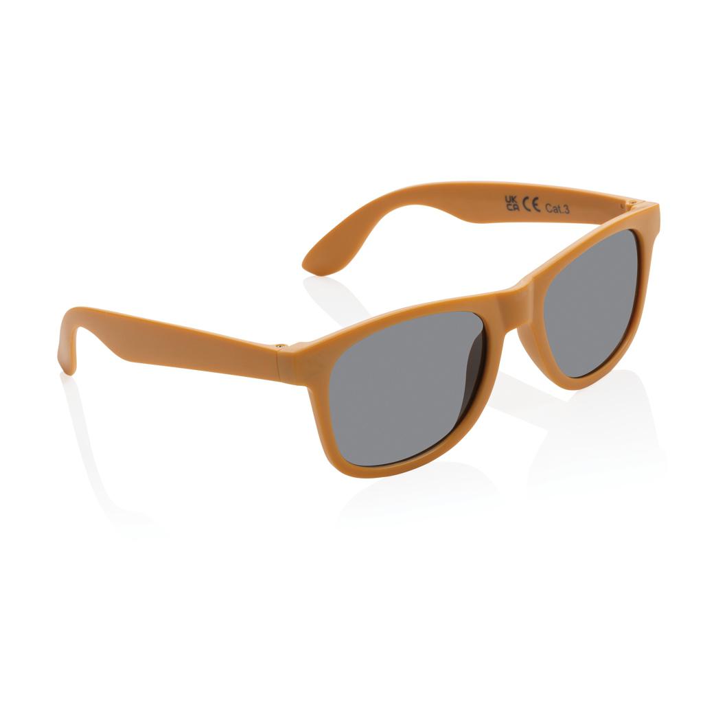 Ochelari de soare din plastic reciclat RCS orange