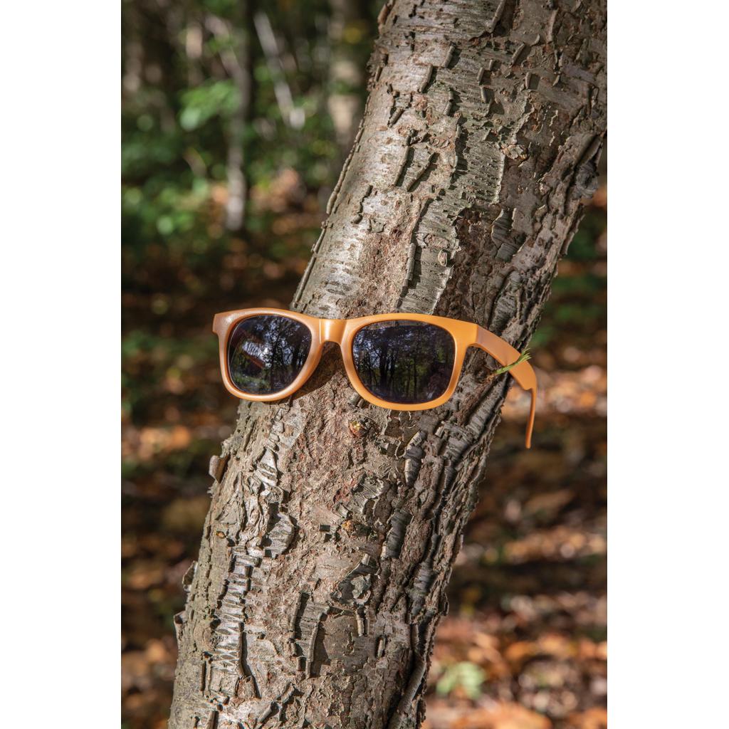 Ochelari de soare din plastic reciclat RCS orange