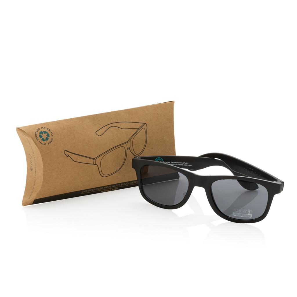 Ochelari de soare din plastic reciclat RCS black