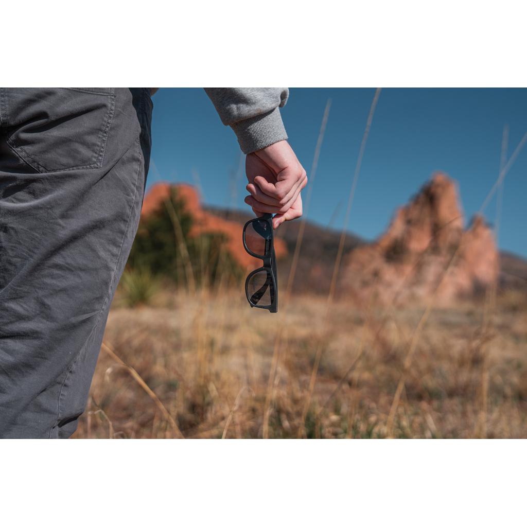 Ochelari de soare din plastic reciclat RCS black