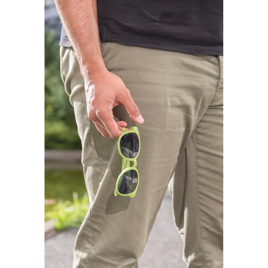 Ochelari de soare din fibre de paie de grâu green