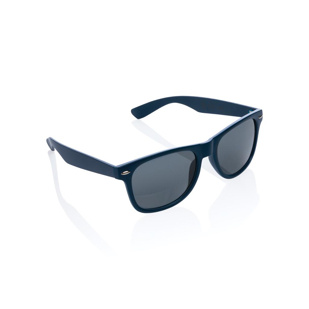 Ochelari de soare din plastic reciclat GRS navy