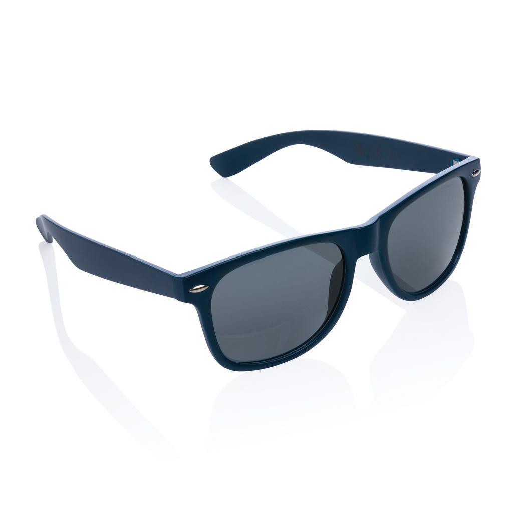 Ochelari de soare din plastic reciclat GRS navy