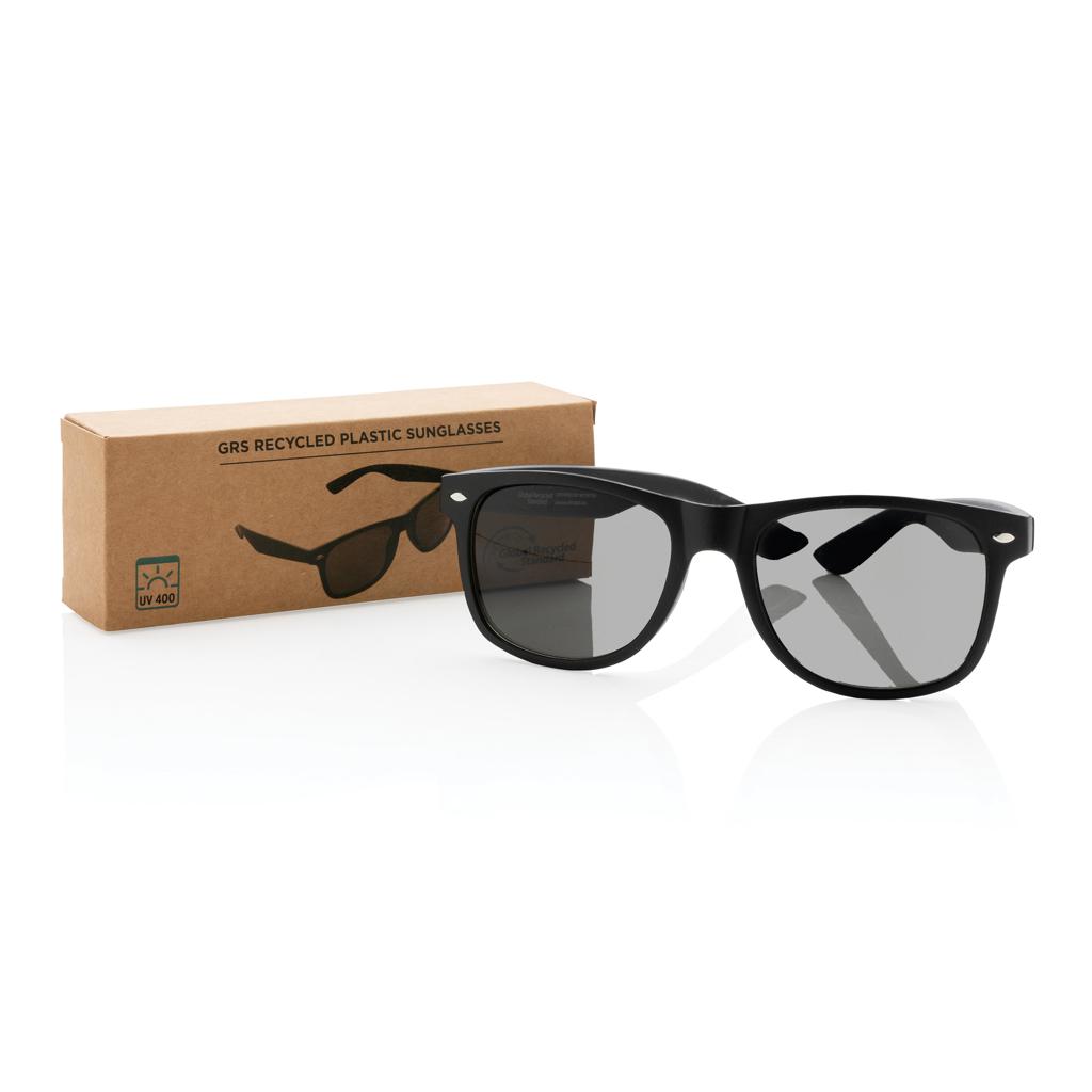 Ochelari de soare din plastic reciclat GRS black