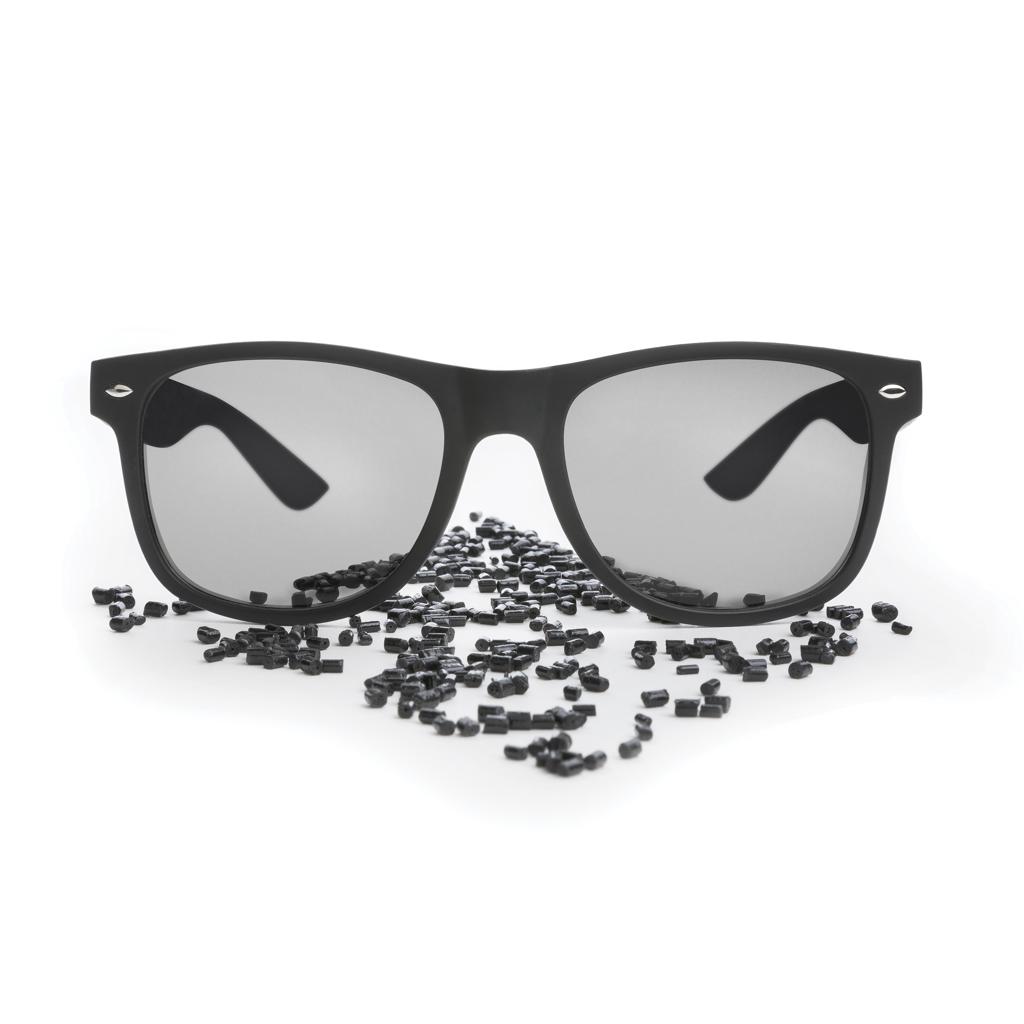 Ochelari de soare din plastic reciclat GRS black