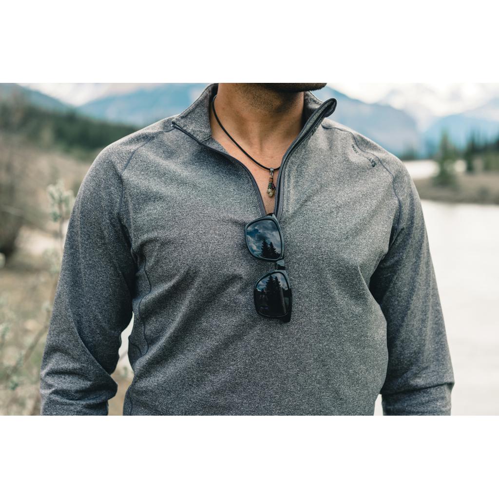 Ochelari de soare polarizați  din plastic reciclat RCS Swiss Peak black