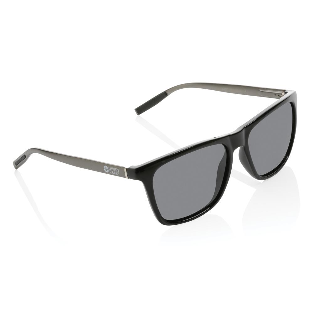 Ochelari de soare polarizați  din plastic reciclat RCS Swiss Peak black