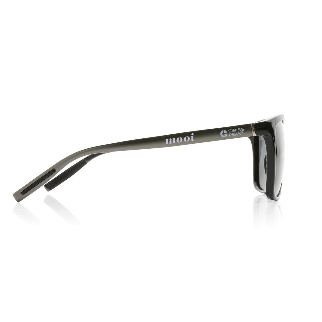 Ochelari de soare polarizați  din plastic reciclat RCS Swiss Peak black