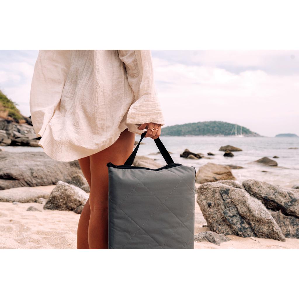 Pătură de picnic pliabilă și matlasată Impact Aware™ RPET anthracite