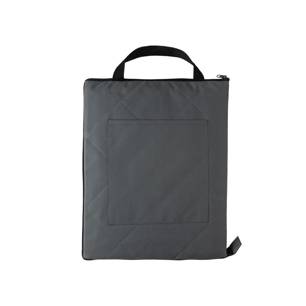 Pătură de picnic pliabilă și matlasată Impact Aware™ RPET anthracite