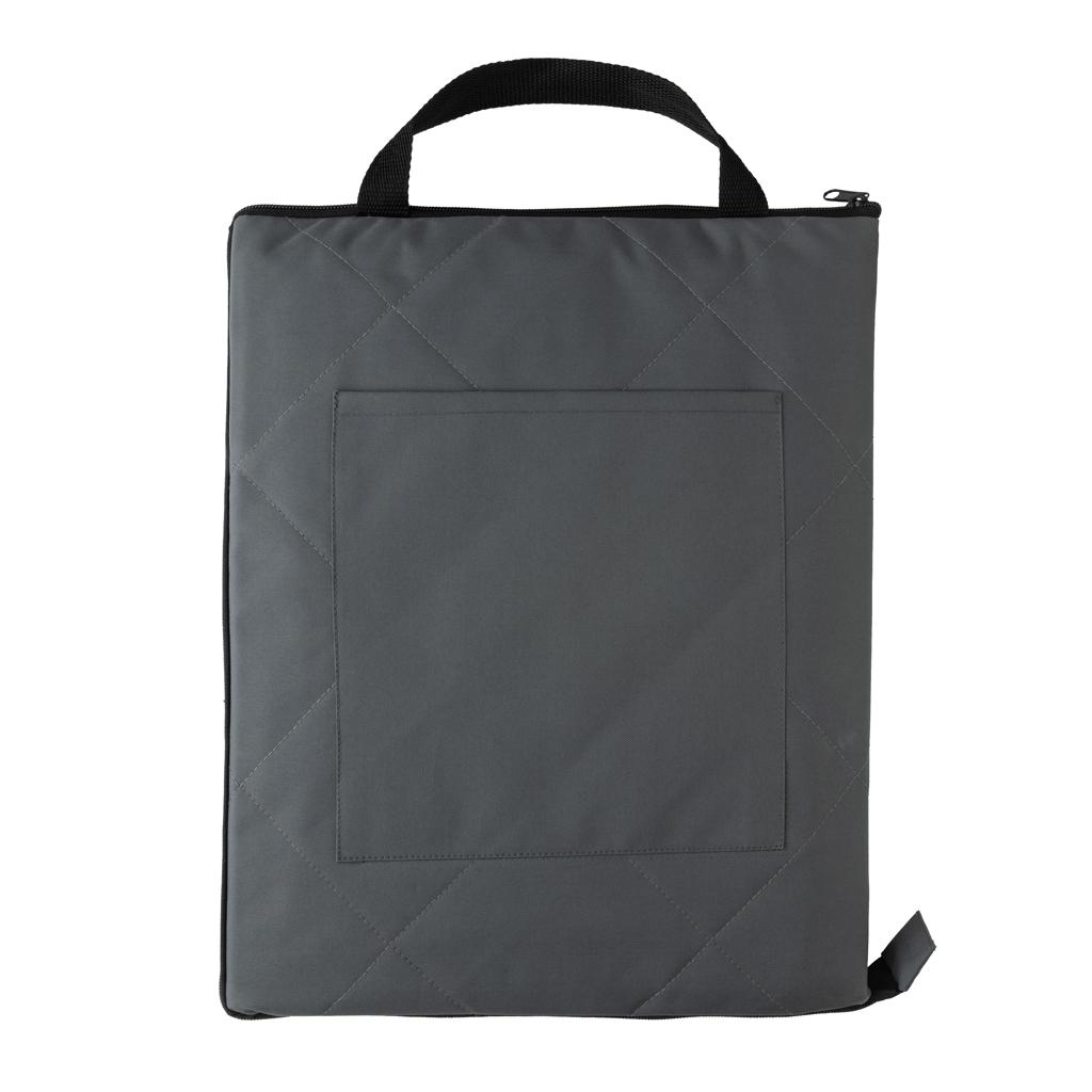 Pătură de picnic pliabilă și matlasată Impact Aware™ RPET anthracite