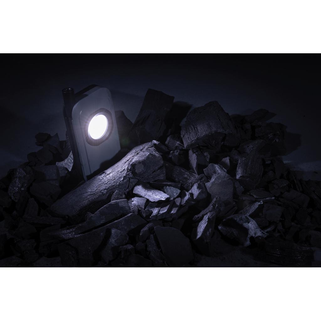 Lumină de lucru reîncărcabilă prin USB din plastic reciclat RCS Gear X grey