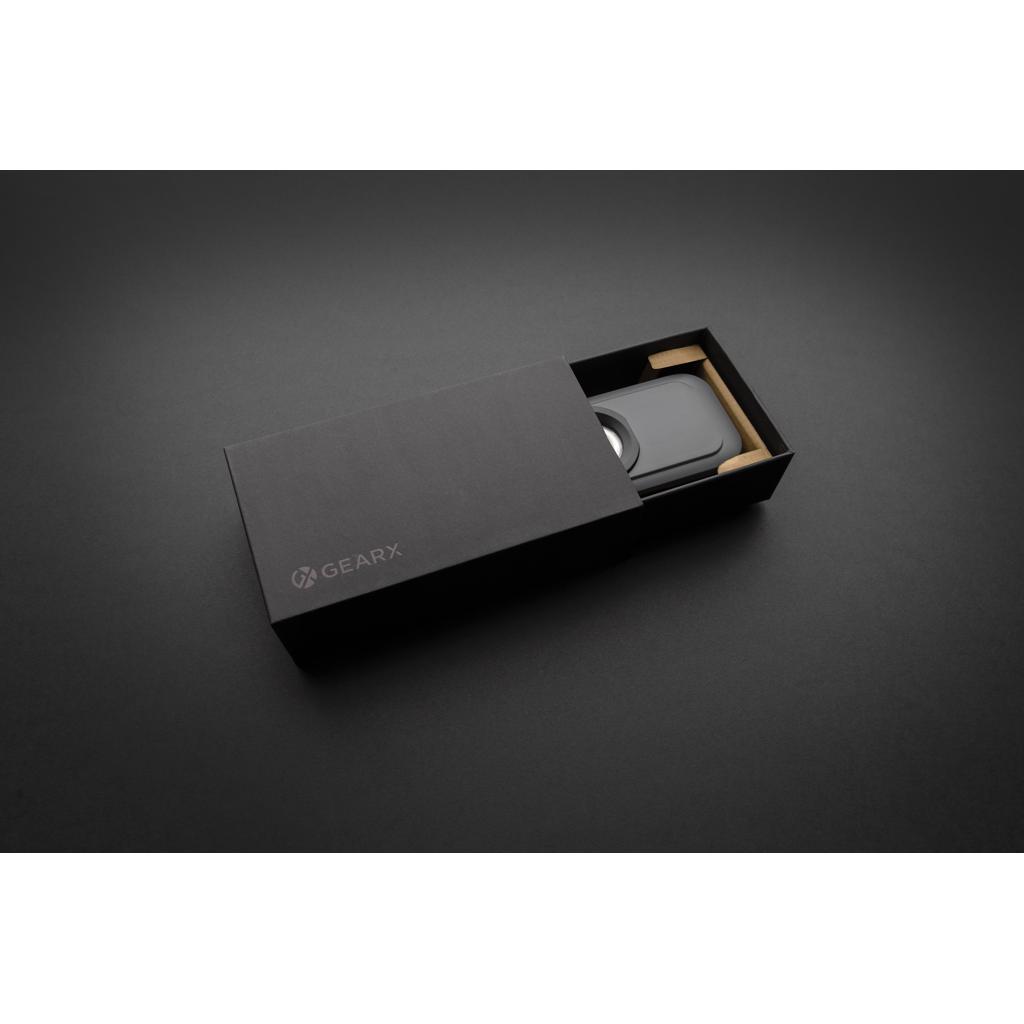 Lumină de lucru reîncărcabilă prin USB din plastic reciclat RCS Gear X grey