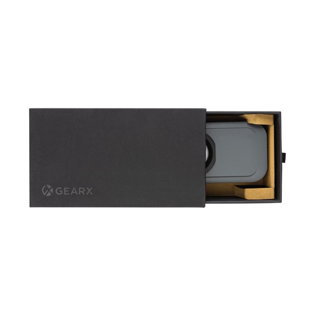 Lumină de lucru reîncărcabilă prin USB din plastic reciclat RCS Gear X grey