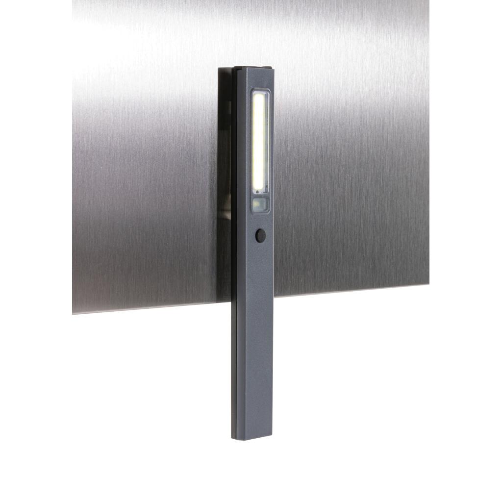 Lumină de inspecție reîncărcabilă prin USB din plastic reciclat RCS Gear X grey