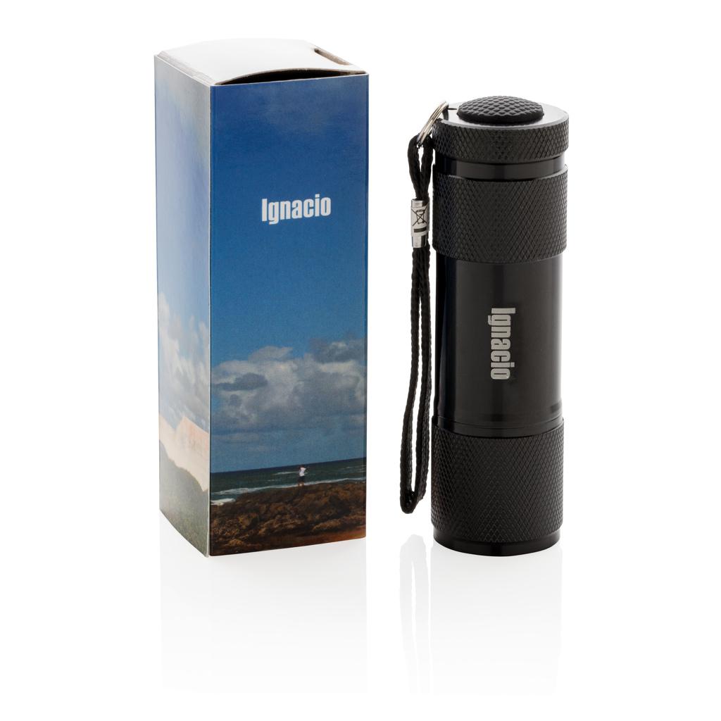 Lanternă din aluminiu Quattro brown