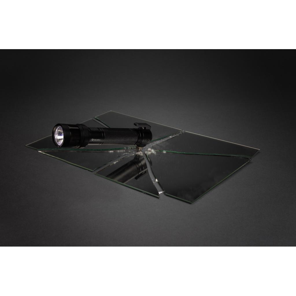 Lanternă de înaltă performanță din aluminiu reciclat RCS, pentru mașină Gear X black