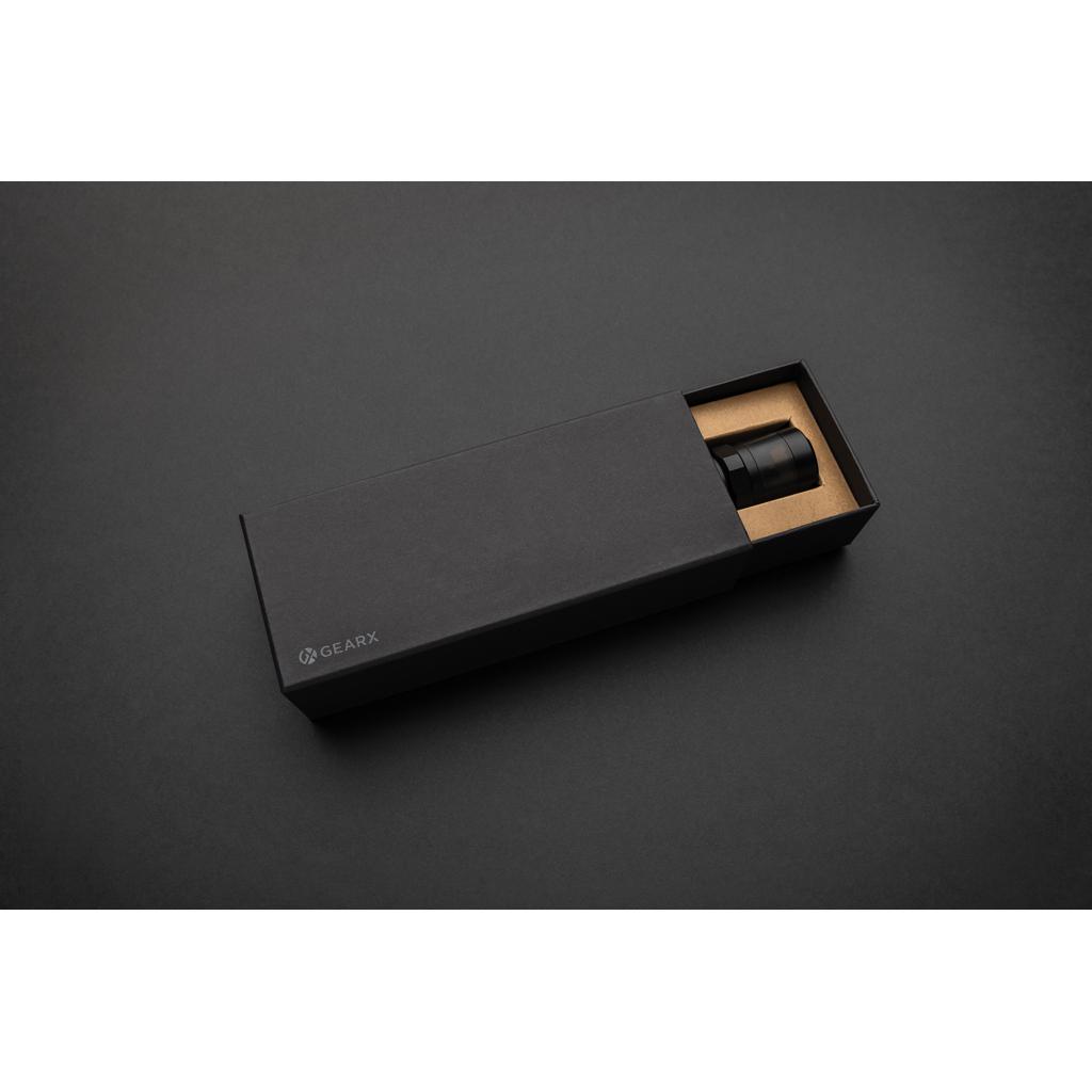 Lanternă de înaltă performanță din aluminiu reciclat RCS, pentru mașină Gear X black