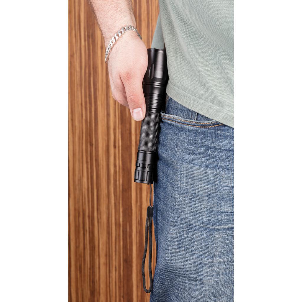 Lanternă pentru utilizare intensă de 10W CREE black