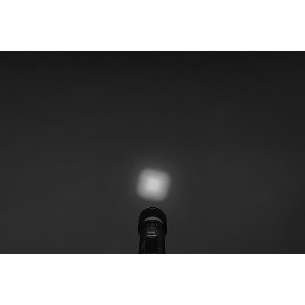 Lanternă heavy duty, din aluminiu reciclat RCS, reîncărcabilă prin USB black