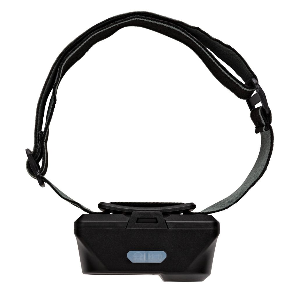 Lanternă frontală cu COB și LED black