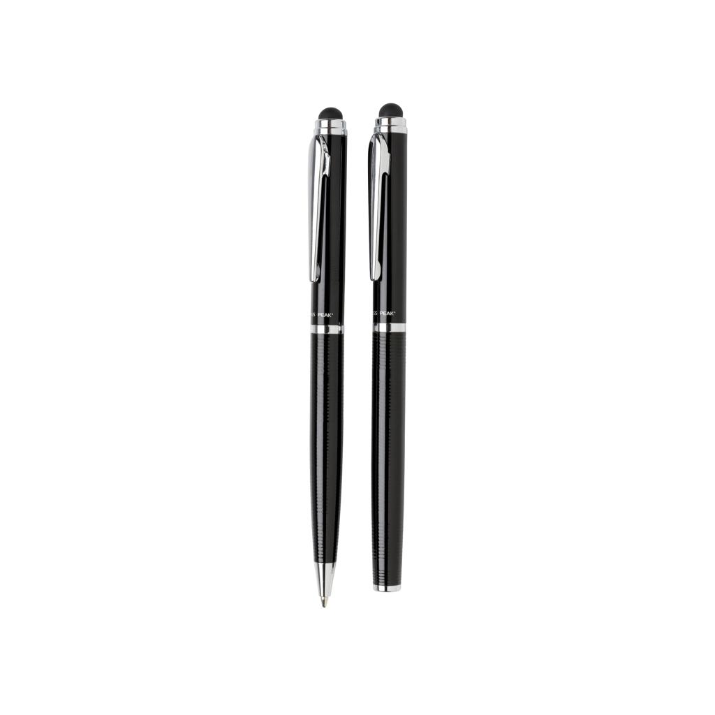 Set de pixuri deluxe Swiss Peak black