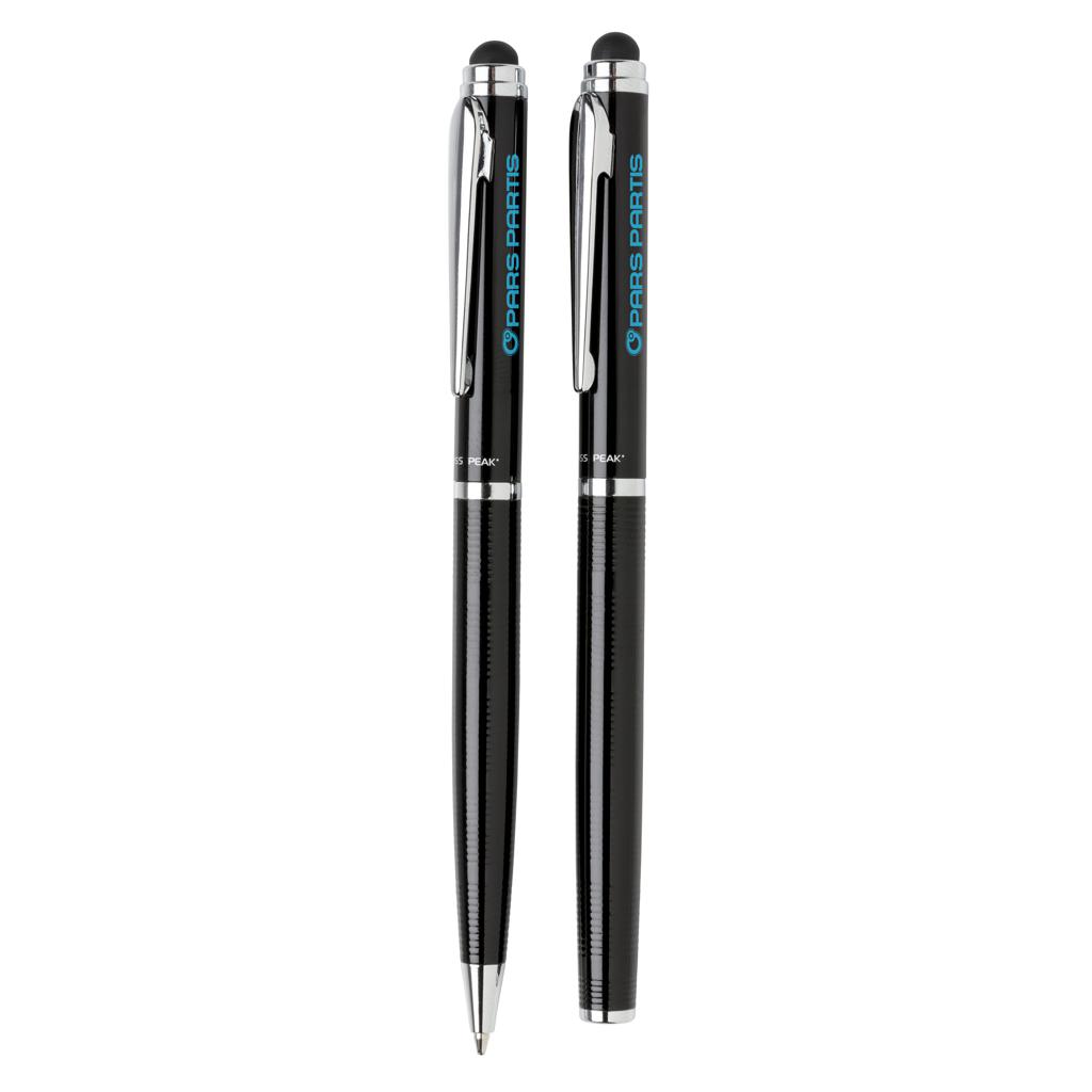 Set de pixuri deluxe Swiss Peak black